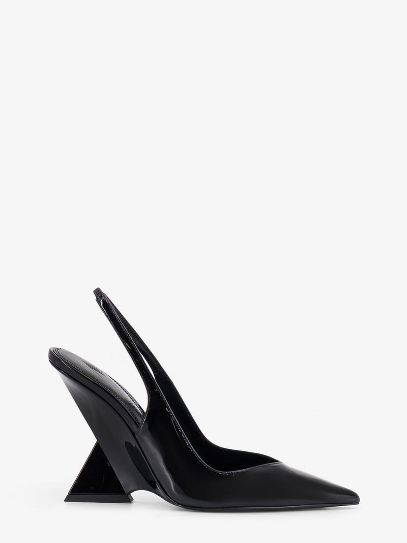 The Attico The Attico Cheope Patent Leather Pumps Black - World Class Fashion