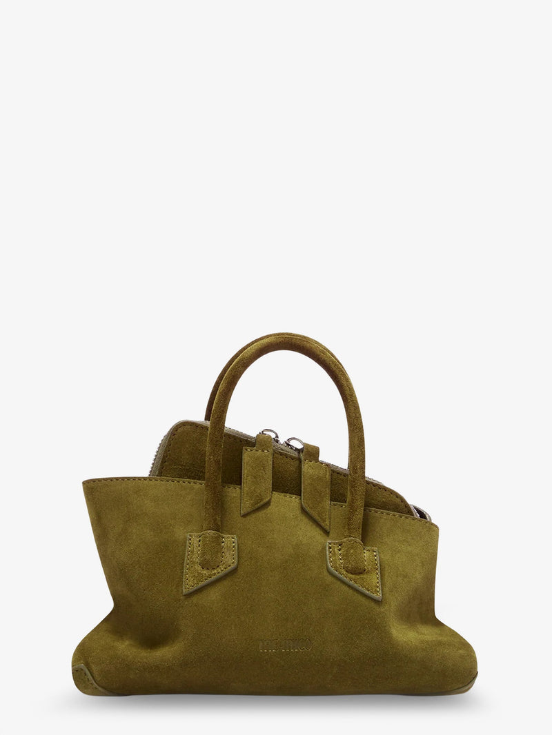 The Attico The Attico La Passeggiata Mini Suede Handbag - World Class Fashion