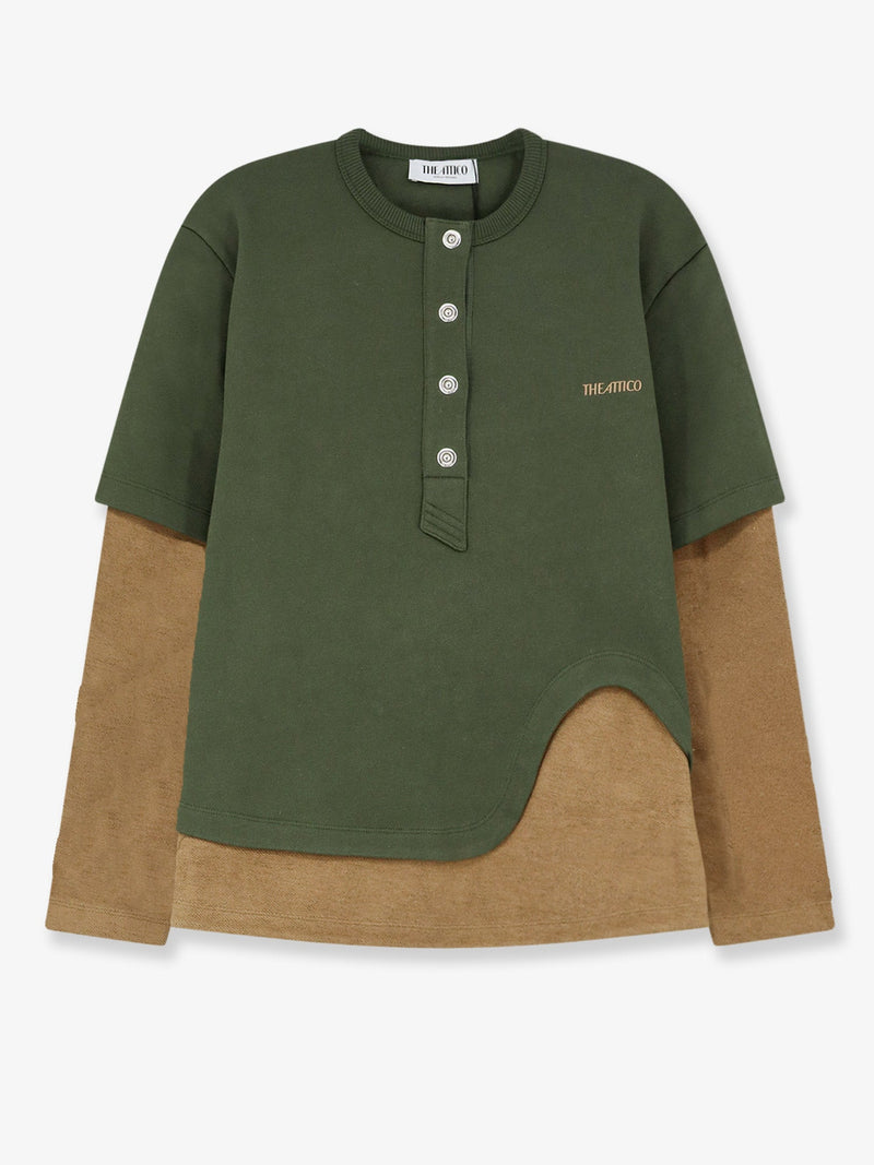 The Attico The Attico Cotton Sweatshirt - World Class Fashion