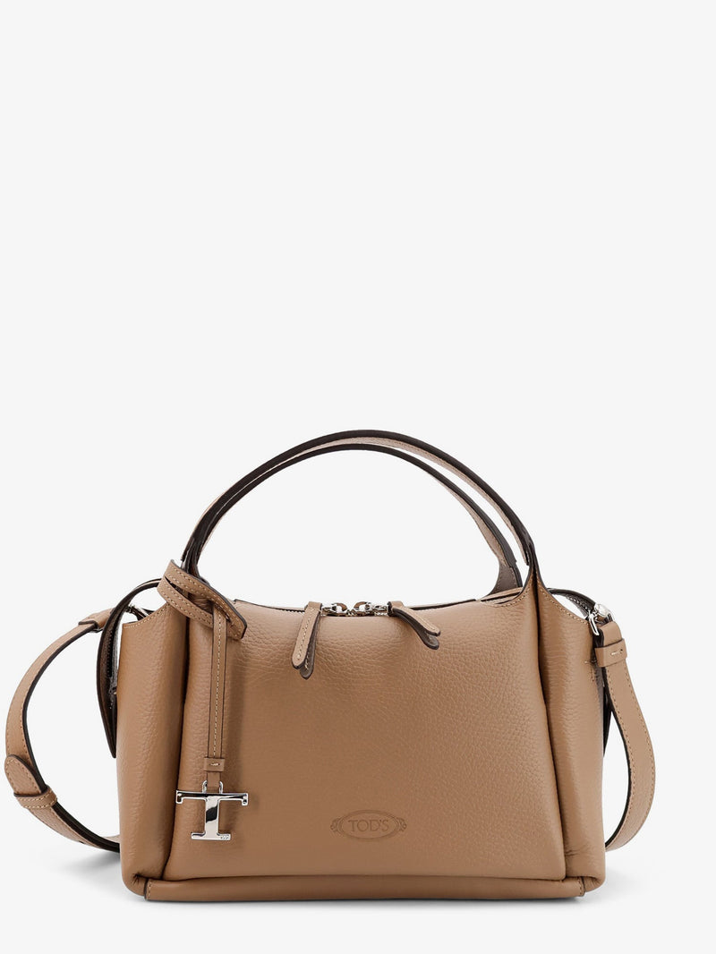 Tod’s Tod's Apa Leather Crossbody Bag Brown - World Class Fashion