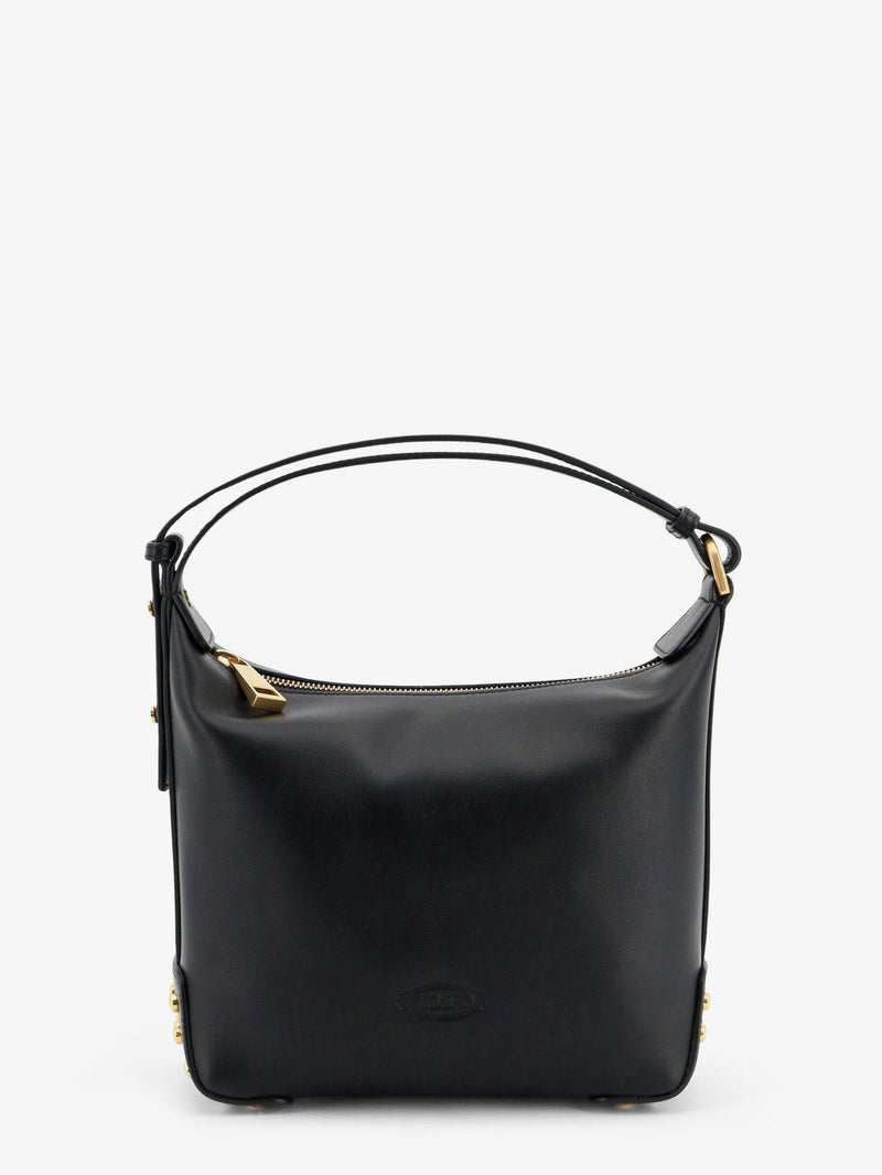 Tod’s Tod's Metal Dots Leather Mini Bag Black - World Class Fashion