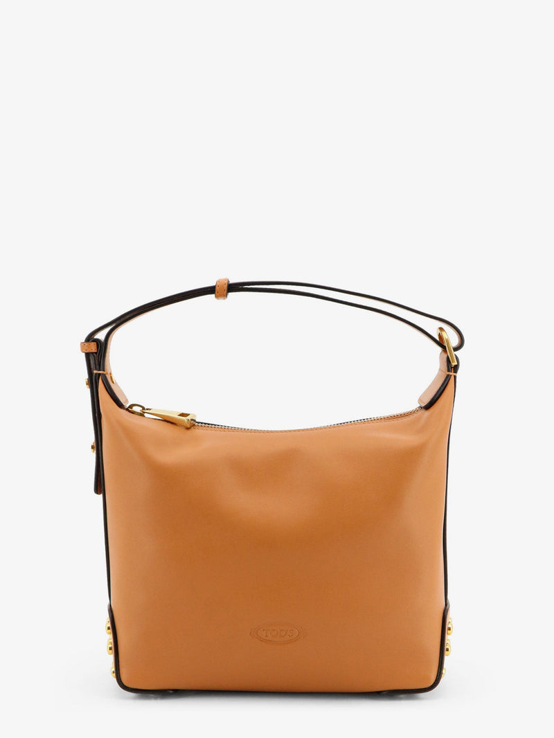 Tod’s Tod's Metal Dots Leather Mini Bag Beige - World Class Fashion
