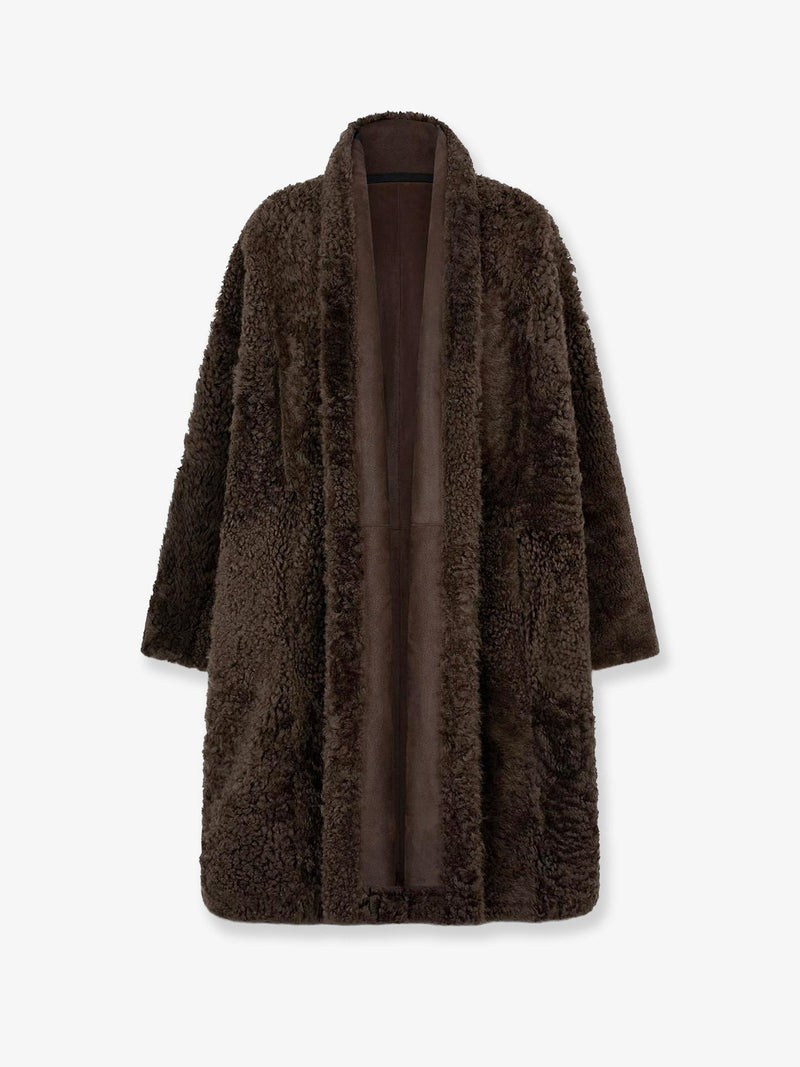 Tom Ford Tom Ford Shearling Coat Brown Women - World Class Fashion
