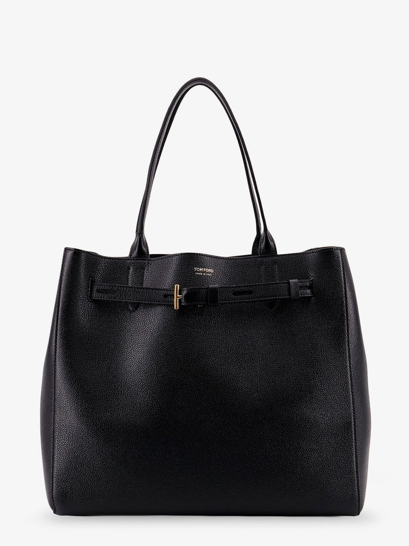 Tom Ford Tom Ford Leather Shoulder Bag Black Women - World Class Fashion