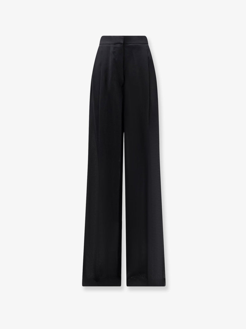 Tom Ford Tom Ford Light Wool Tuxedo Trousers Black - World Class Fashion