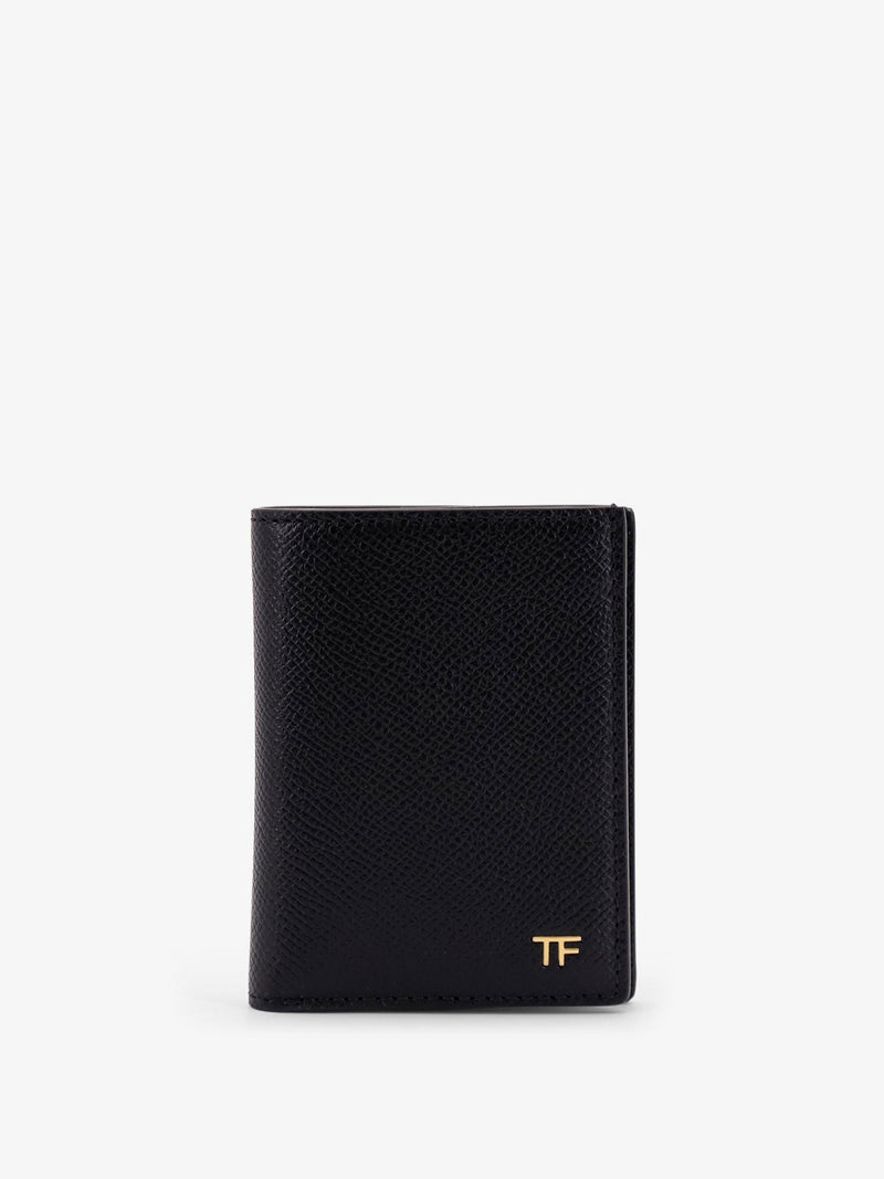 Tom Ford Tom Ford Leather Card Holder Black Men - World Class Fashion