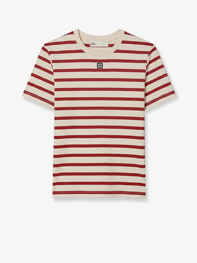 Tory Burch Tory Burch Cotton T-Shirt Red Women - World Class Fashion