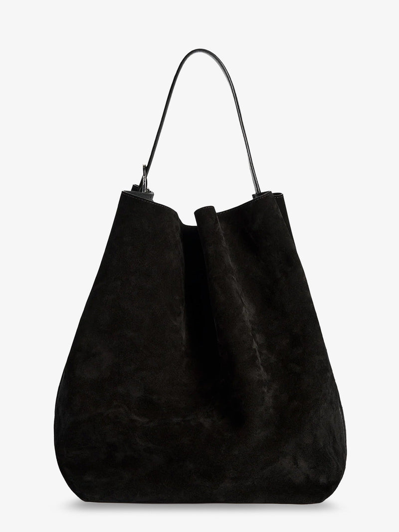 Toteme Bolso tote Toteme de ante con cinturón, color marrón - World Class Fashion