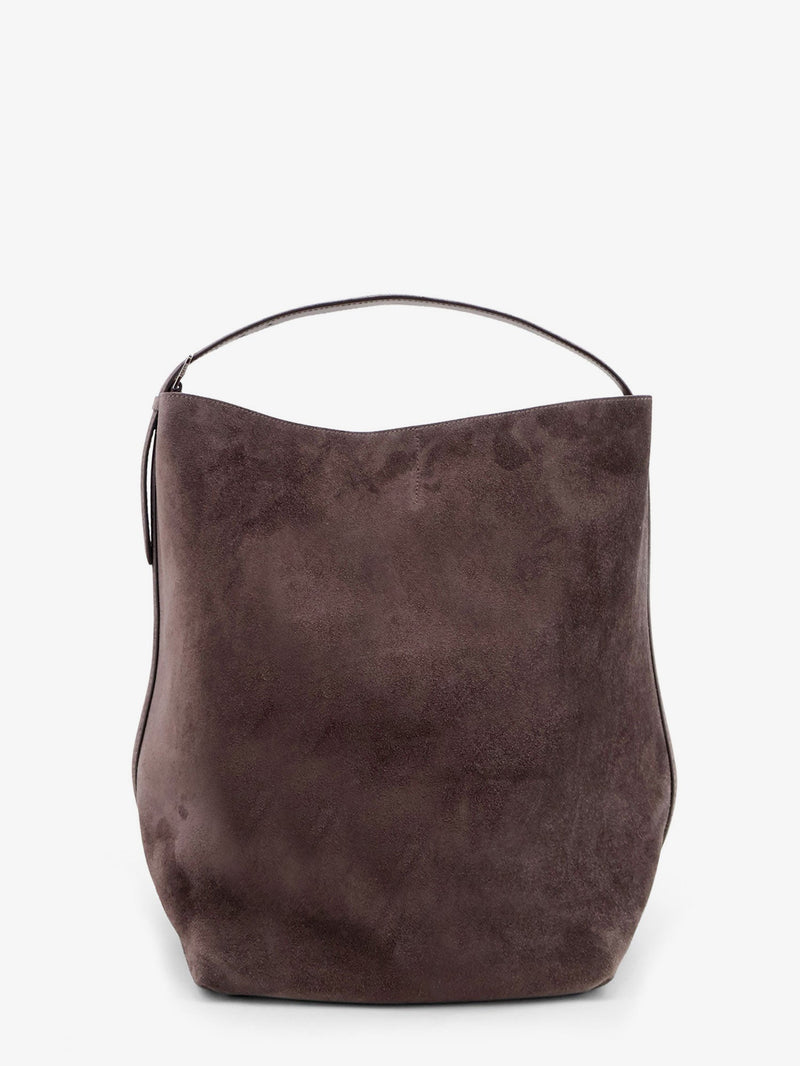 Toteme Bolso tote Toteme de ante gris para mujer - World Class Fashion
