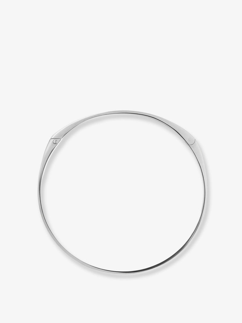 Toteme Toteme Signature Brass Necklace Silver - World Class Fashion