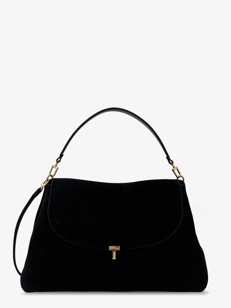 Toteme Bolso de piel T-Lock de Toteme, negro - World Class Fashion