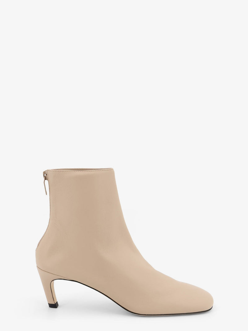 Toteme Toteme Leather Boots Beige Women - World Class Fashion