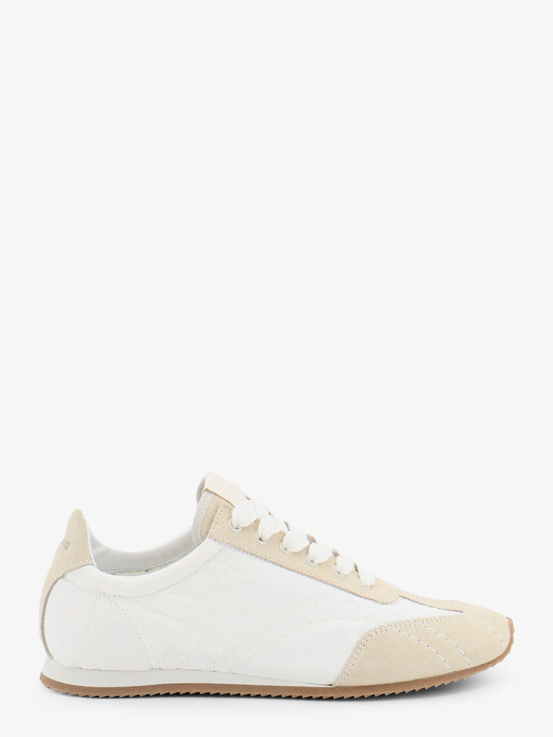 Toteme Zapatillas Toteme de nailon y ante blancas para mujer - World Class Fashion