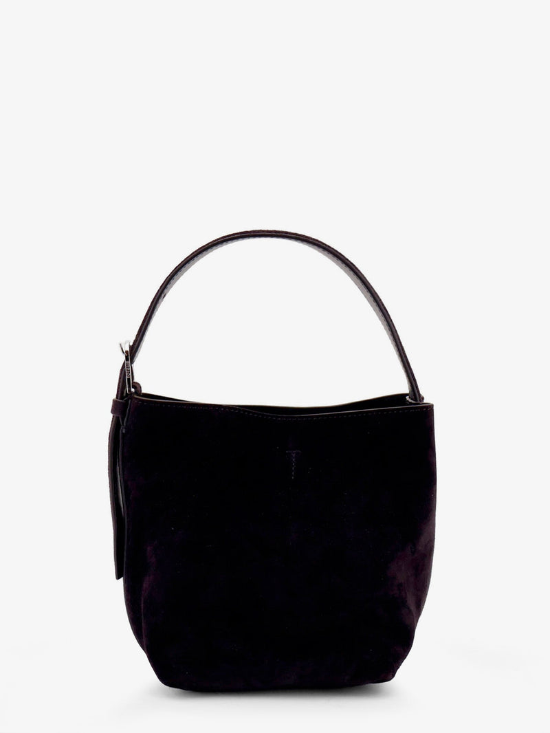 Toteme Toteme Small Belted Suede Handbag Brown - World Class Fashion