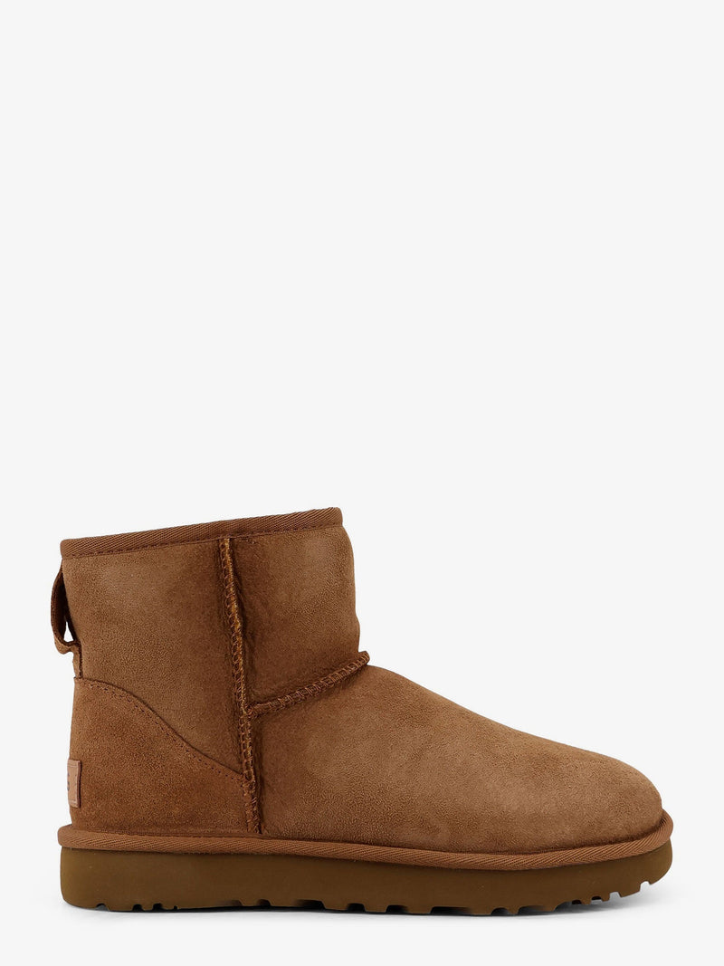 Ugg Ugg Classic Mini II Suede Ankle Boots Brown - World Class Fashion