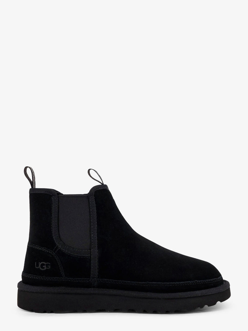 Ugg Ugg Neumel Chelsea Suede Boots Black - World Class Fashion