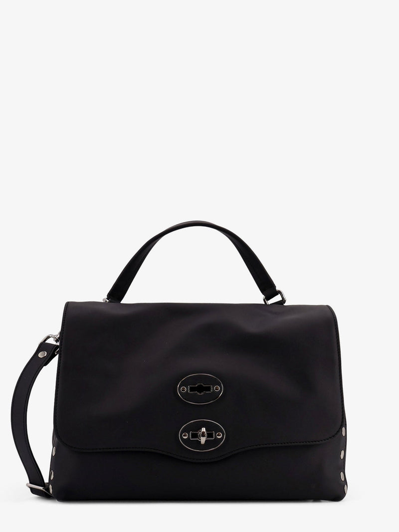 Zanellato Zanellato Postina S Leather Crossbody Bag Black - World Class Fashion