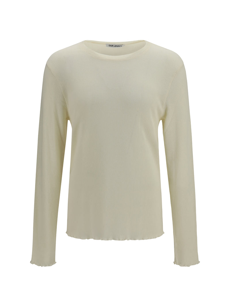 Our Legacy Our Legacy Cotton-blend Sweater Cloudbone - World Class Fashion