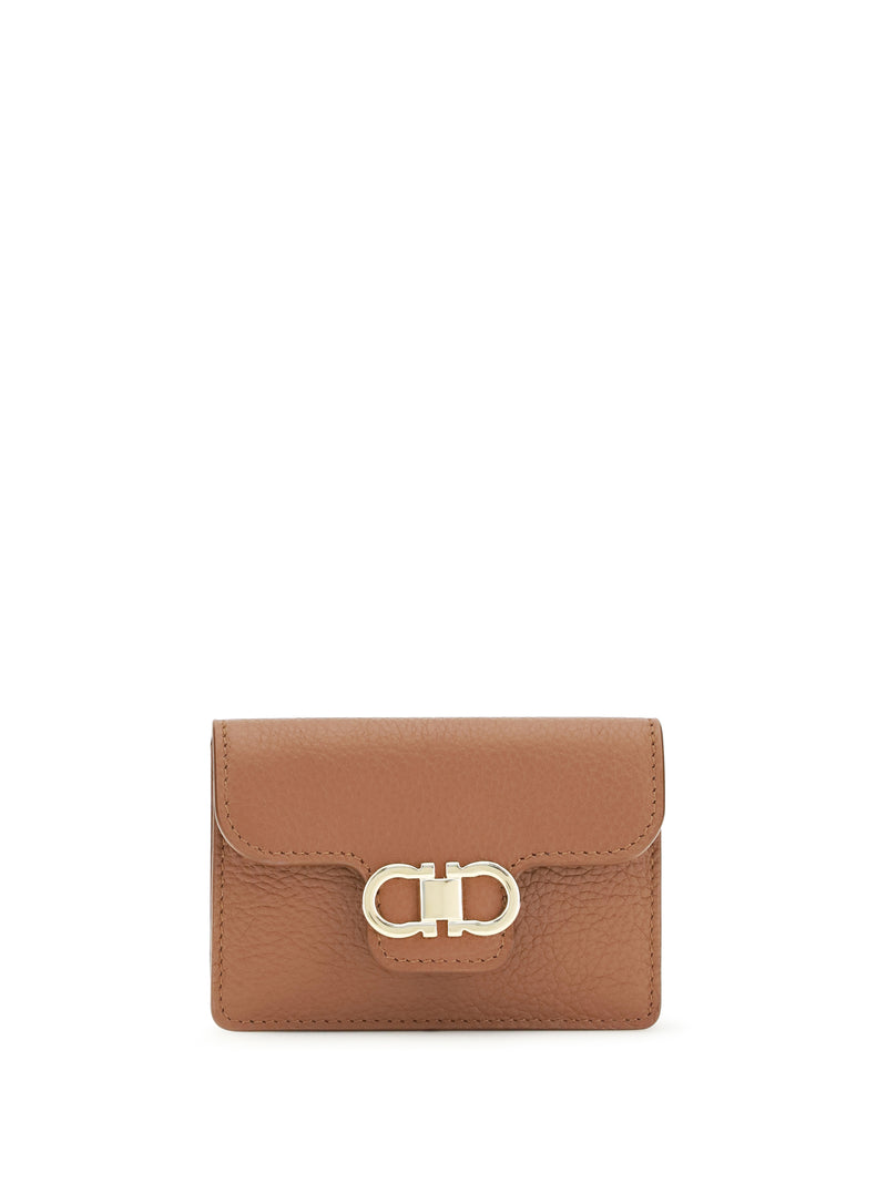 Ferragamo Ferragamo Gancini Keychain Mocha Bisque - World Class Fashion