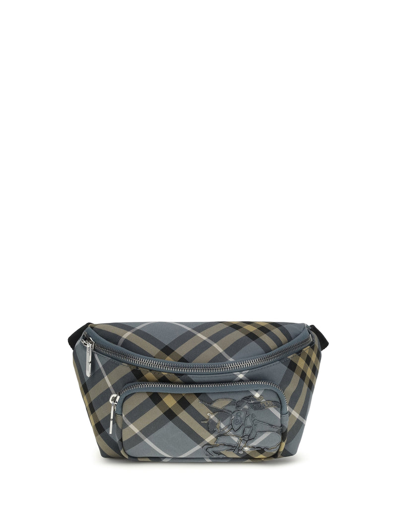 Burberry Burberry Archivio Check Fanny Pack Wave Blue - World Class Fashion