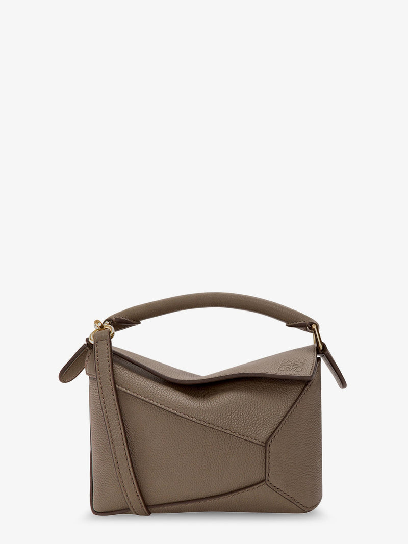 Loewe Loewe Puzzle Edge Mini Leather Handbag - World Class Fashion