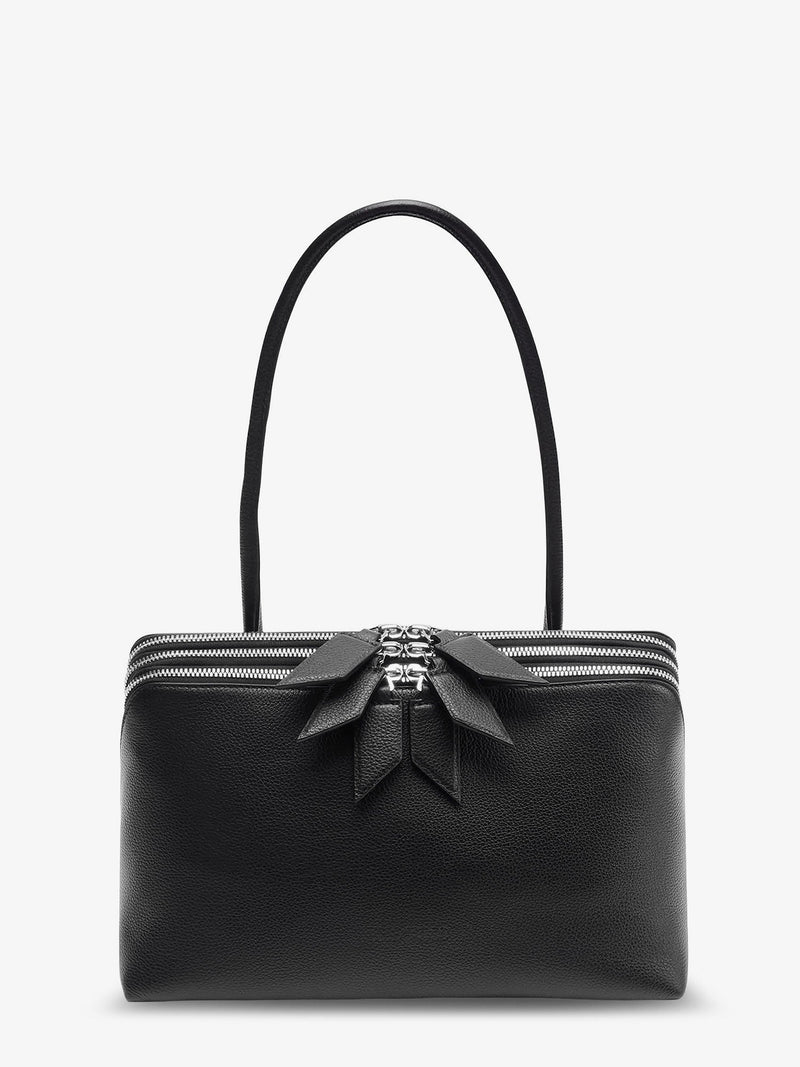 The Attico The Attico L'Altra Di Milano Leather Shoulder Bag - World Class Fashion