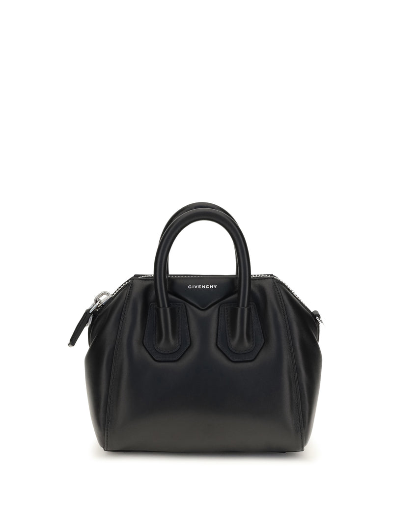 Givenchy Givenchy Antigona Bomber Mini Handbag Black - World Class Fashion