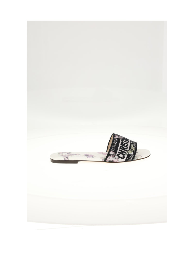 Dior Dior Dway Slide Sandals Off White Women - World Class Fashion