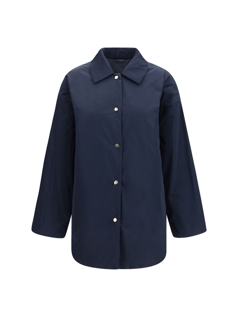 Max Mara The Cube Max Mara The Cube Reversible Padded Jacket In Radzmir And Water Repellent Canvas - World Class Fashion