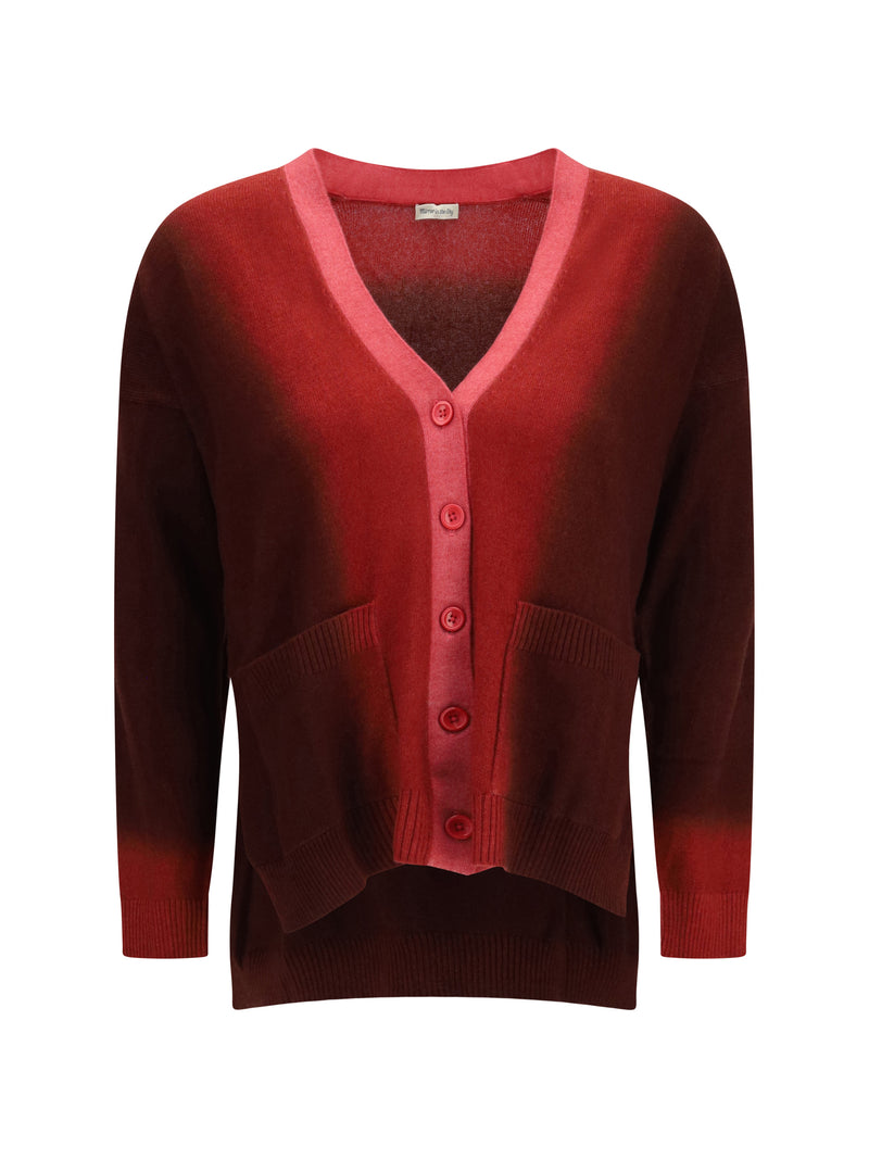 Mirror In The Sky Mirror In The Sky Ombré Cashmere Cardigan Elder & Ruby - World Class Fashion