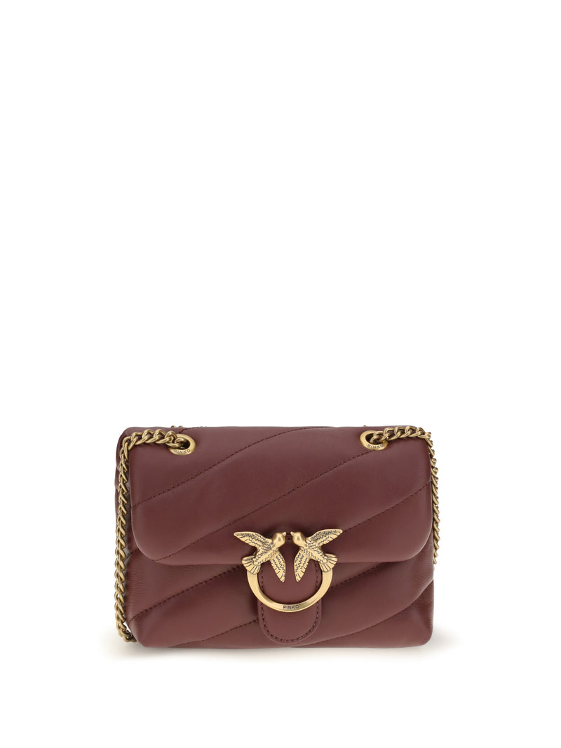 Pinko Pinko Love Baby Shoulder Bag Ribes Intenso-Antique Gold - World Class Fashion