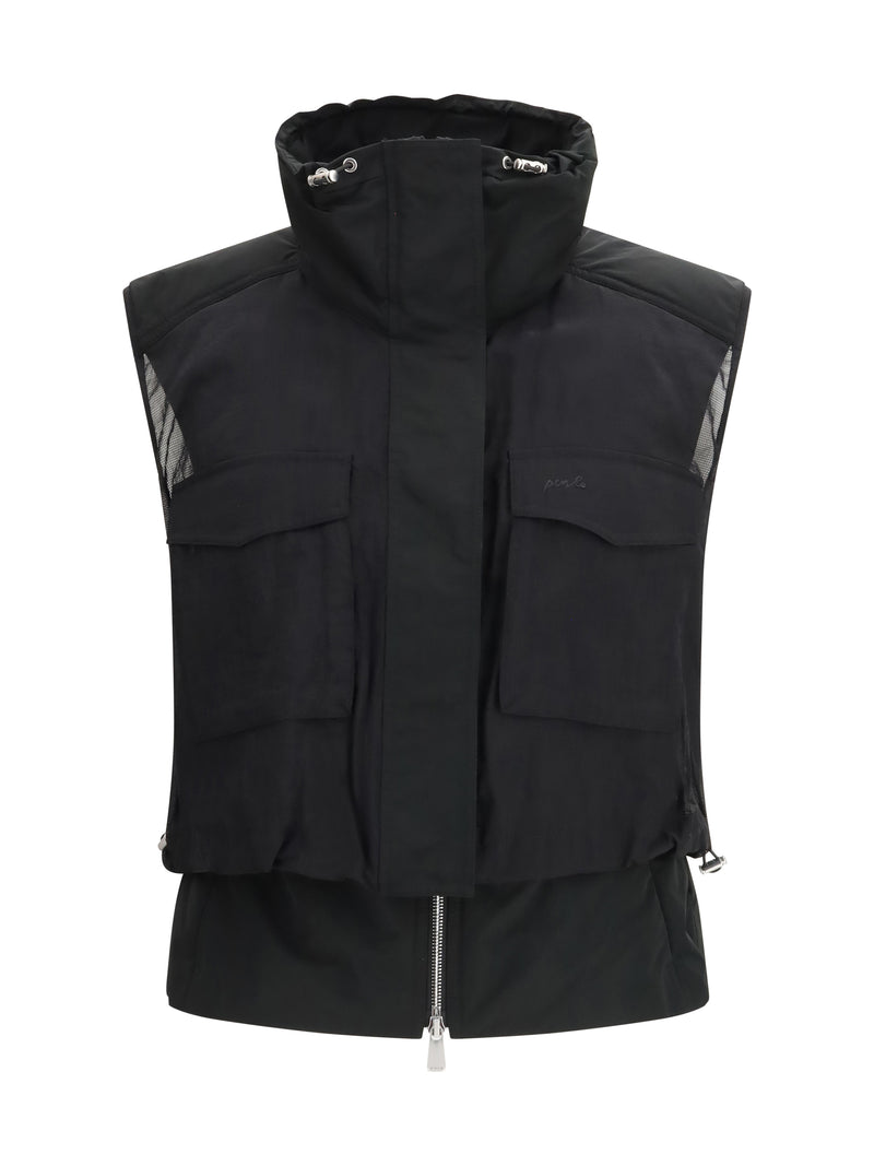 Pinko Pinko Geraldine Vest Nero Limousine - World Class Fashion