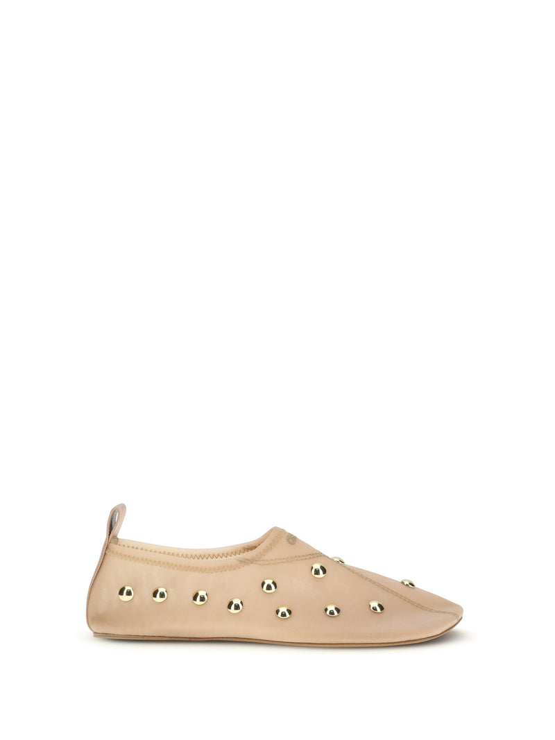 Chloe Chloé Rita Ballerinas Blushy Beige Women - World Class Fashion