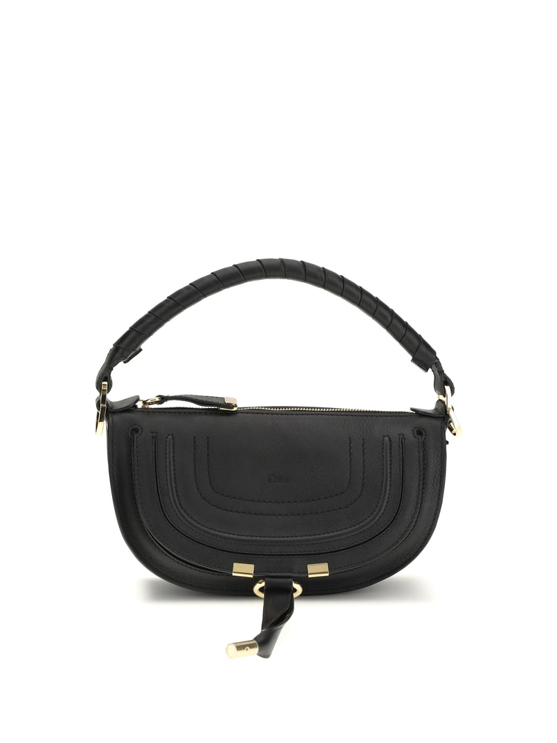 Chloe Chloé Marcie Mini Shoulder Bag Black - World Class Fashion