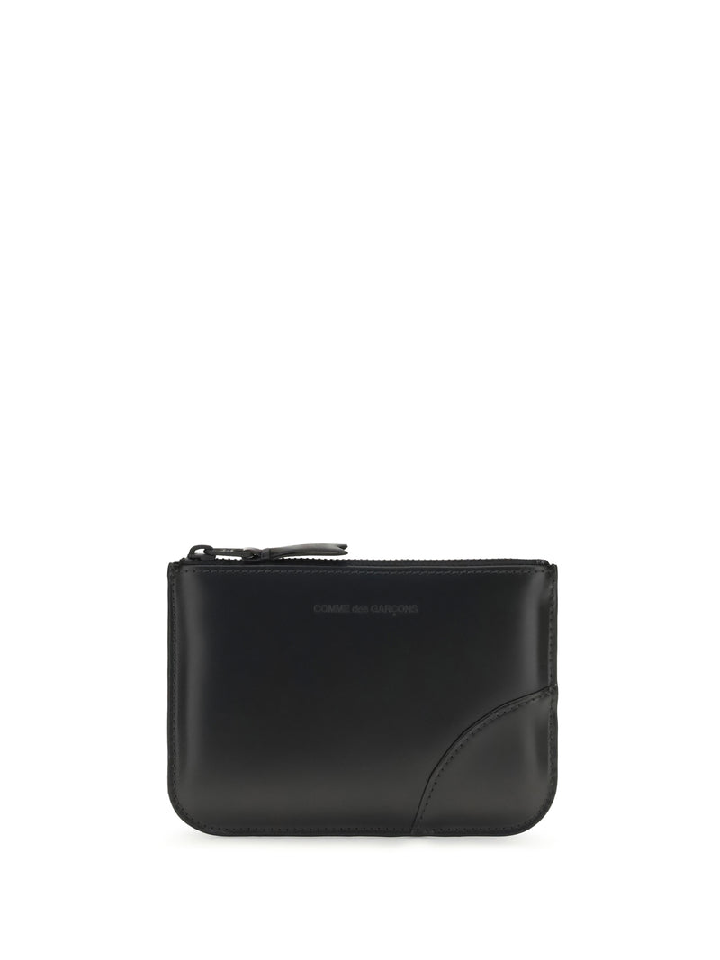 Comme Des Garçons Wallet Comme Des Garçons Leather Wallet Black - World Class Fashion