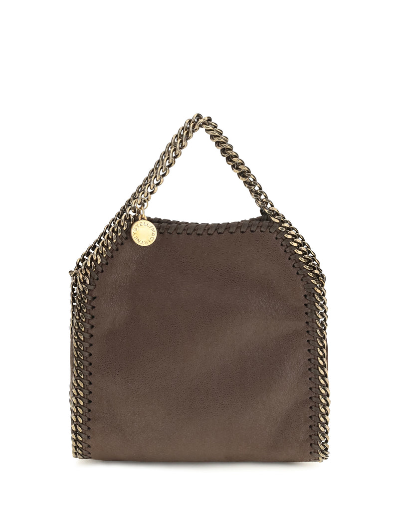 Stella Mccartney Stella McCartney Falabella Tiny Handbag Mahogany - World Class Fashion