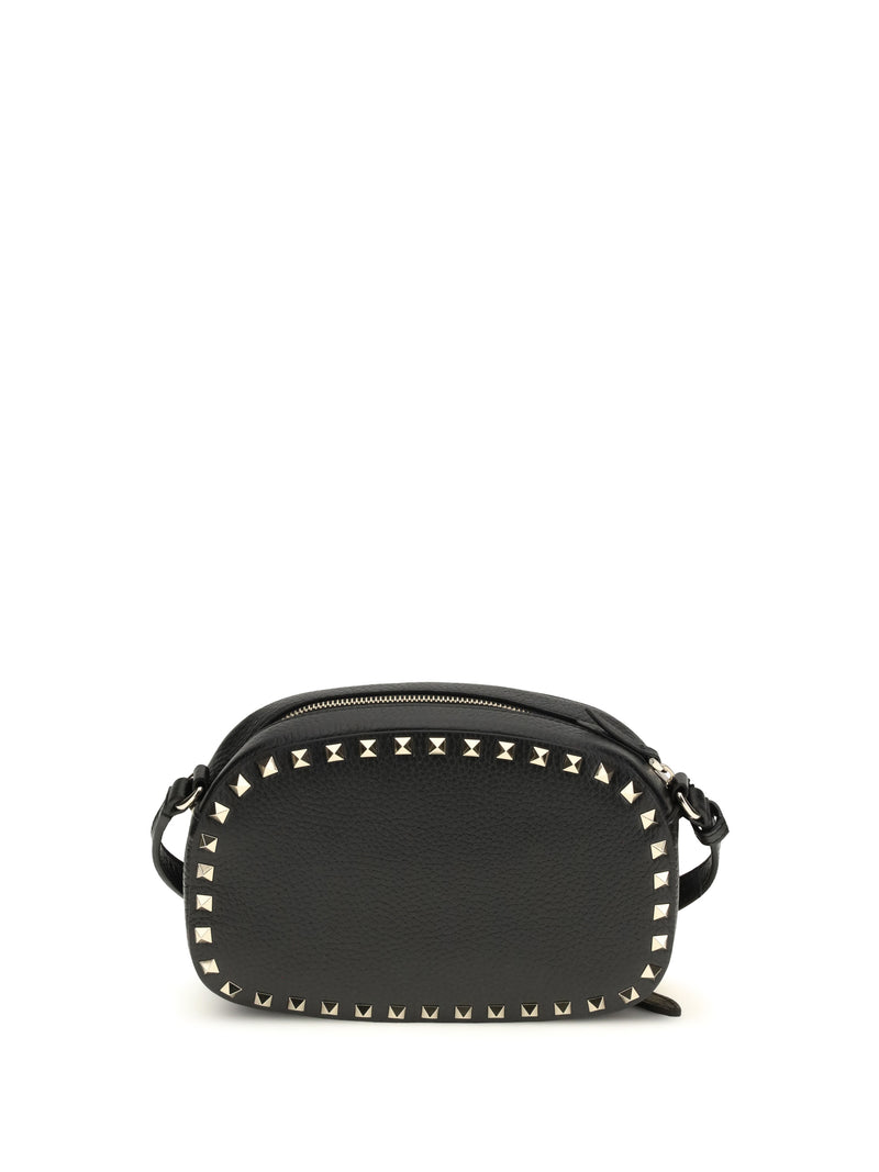 Valentino Garavani Valentino Garavani Rockstud Shoulder Bag Nero - World Class Fashion
