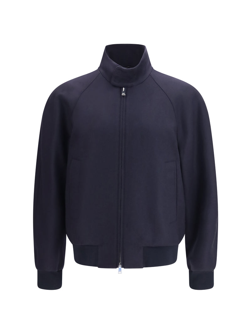 Fendi Fendi Cashmere Bomber Jacket Moonlight - World Class Fashion