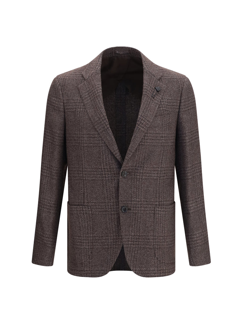 Lardini Lardini Wool-blend Blazer Blue Men - World Class Fashion