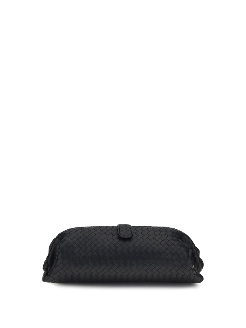 Bottega Veneta Bottega Veneta Lauren 1979 Clutch Midnight-Brass V - World Class Fashion