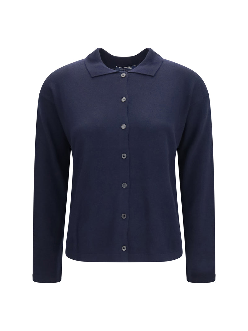 'S Max Mara 'S Maxmara Chiara Virgin Wool Cardigan Dark Blue - World Class Fashion