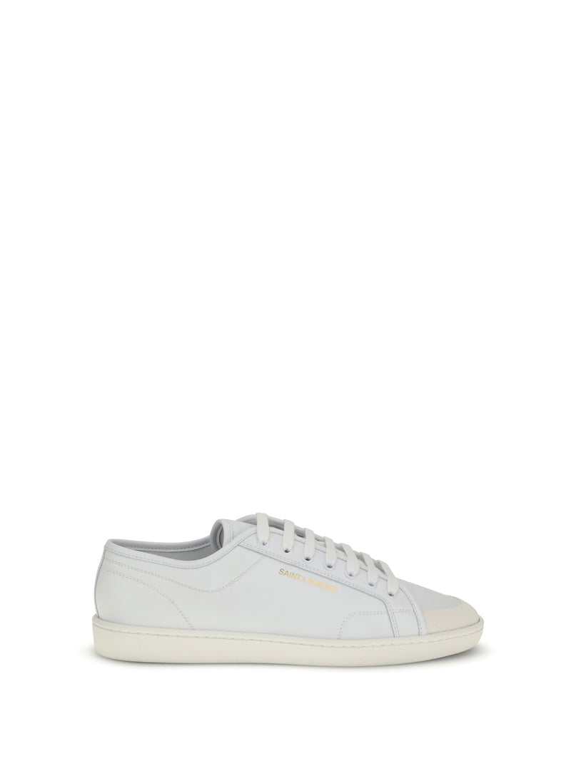 Saint Laurent Saint Laurent Gym Sneakers White Men - World Class Fashion