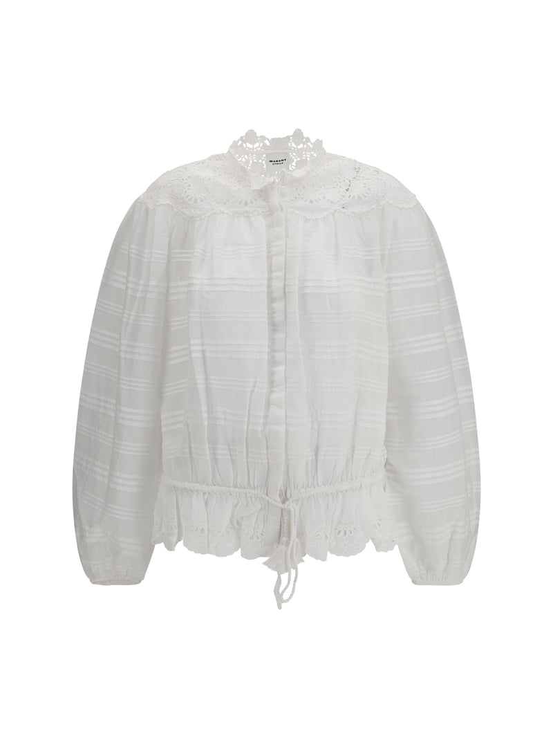 Marant Étoile Marant Étoile Polly Blouse White - World Class Fashion