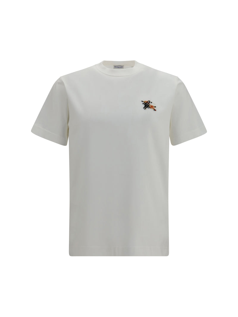 Burberry Burberry Cotton T-shirt Chalk Men - World Class Fashion