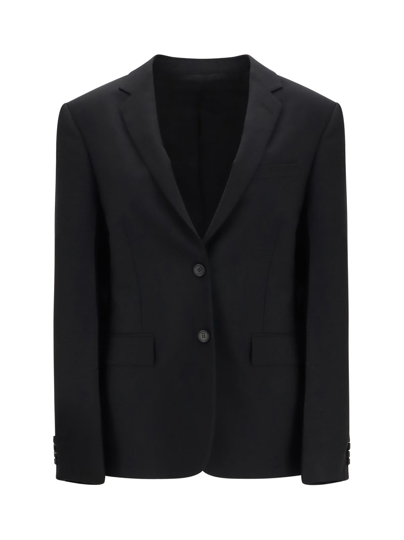 Fendi Fendi Kid Mohair Blazer Black Women - World Class Fashion