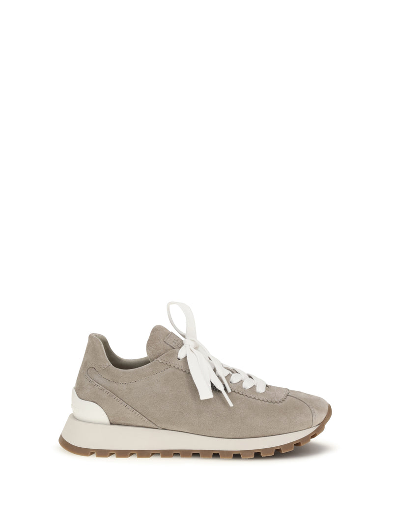 Brunello Cucinelli Brunello Cucinelli Women Sneakers Ice - World Class Fashion