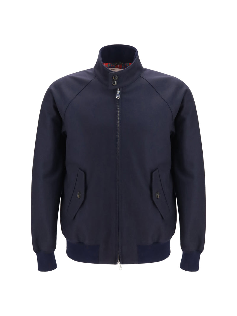 Baracuta Baracuta G9 Melton Jacket Deep Blue - World Class Fashion