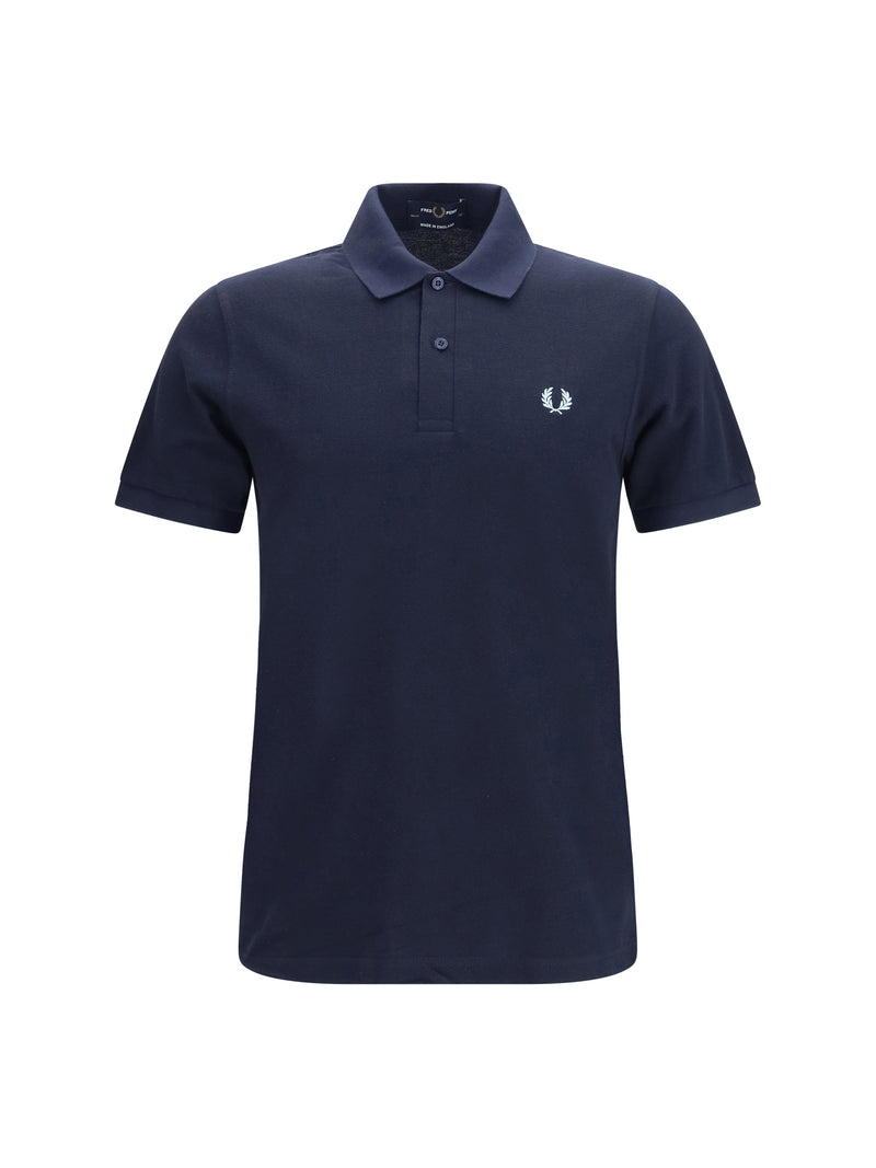 Fred Perry Fred Perry M3 Cotton Piqué Polo Navy - World Class Fashion