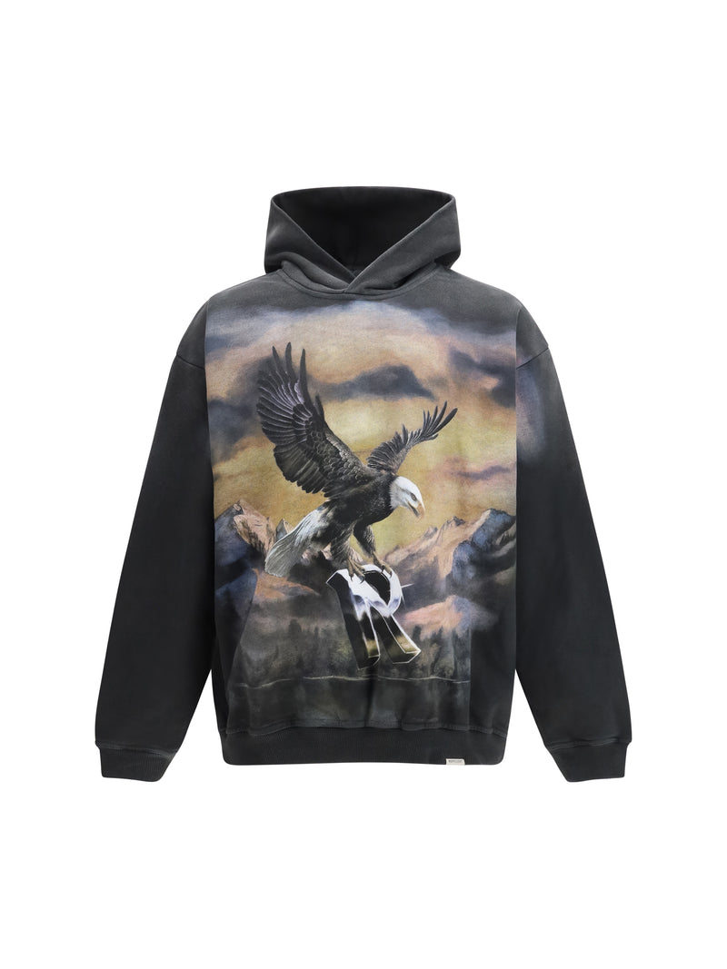 Represent Represent Chrome Flight Hoodie Stained Black - World Class Fashion
