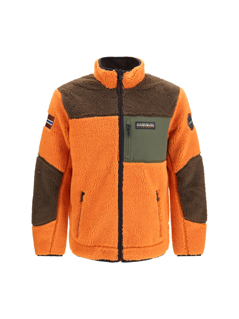 Napapijri Napapijri Yupik Zip Fleece Sweatshirt Multicolor - World Class Fashion